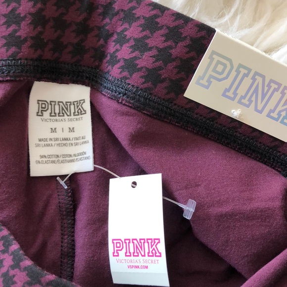 NWT PINK By Victoria Secret Fashion Leggings. Sz M - Picture 4 of 4